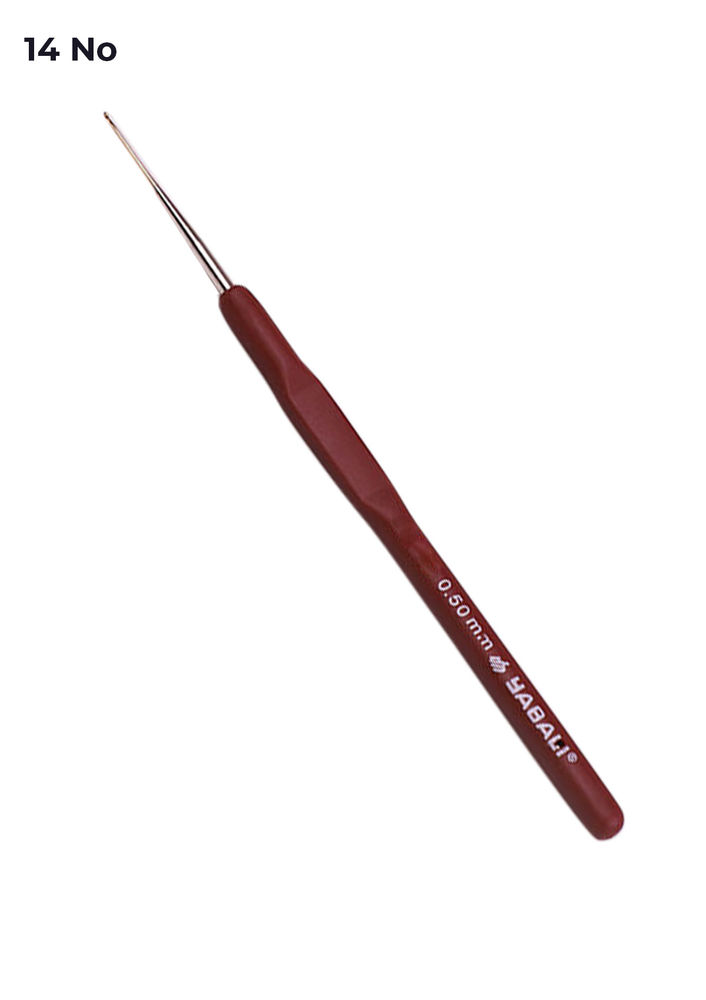 Yabalı Elastik Saplı Dantel Tığı No 14