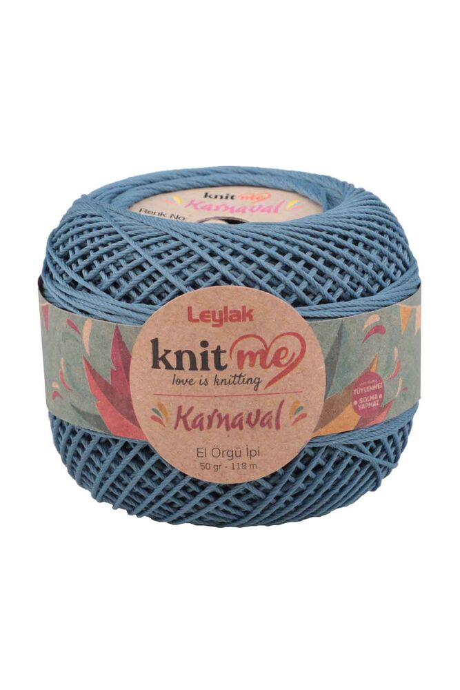 Lace Crochet Yarn Knit me Karnaval 50 gr.|Pastel Blue 00094