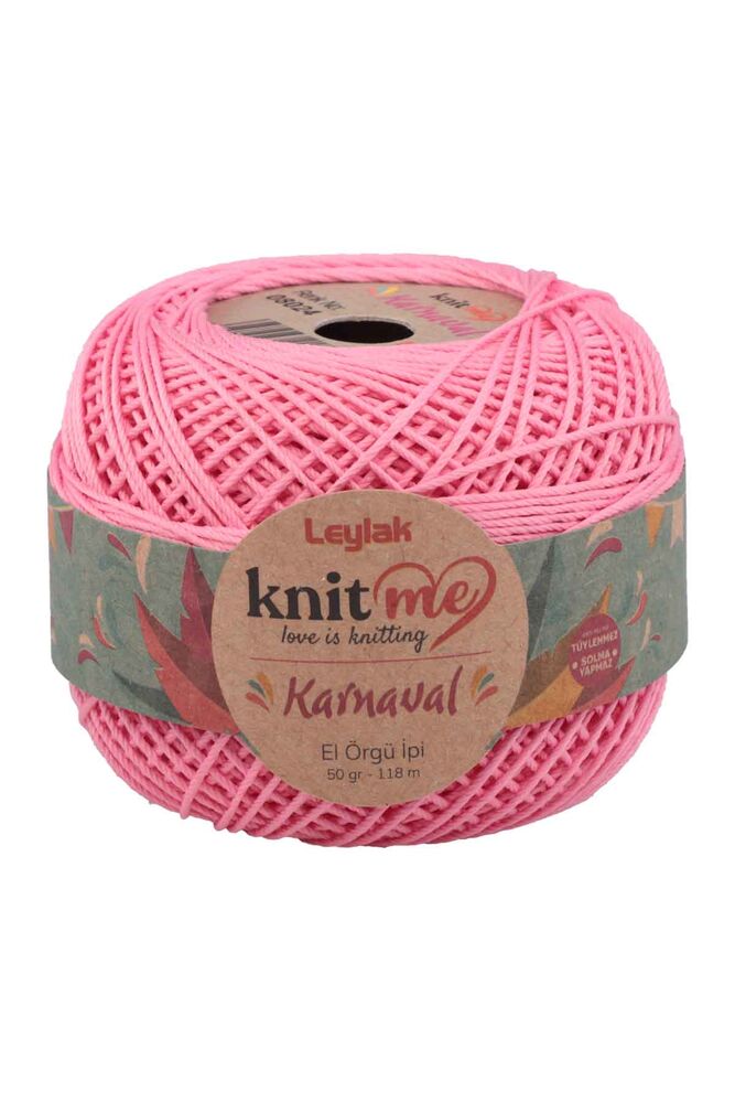 Lace Crochet Yarn Knit me Karnaval 50 gr.|Candy Pink 08024