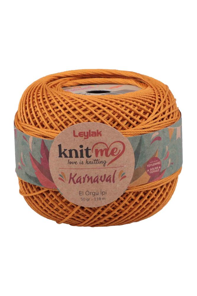Lace Crochet Yarn Knit me Karnaval 50 gr.|Mustard Yellow 00073