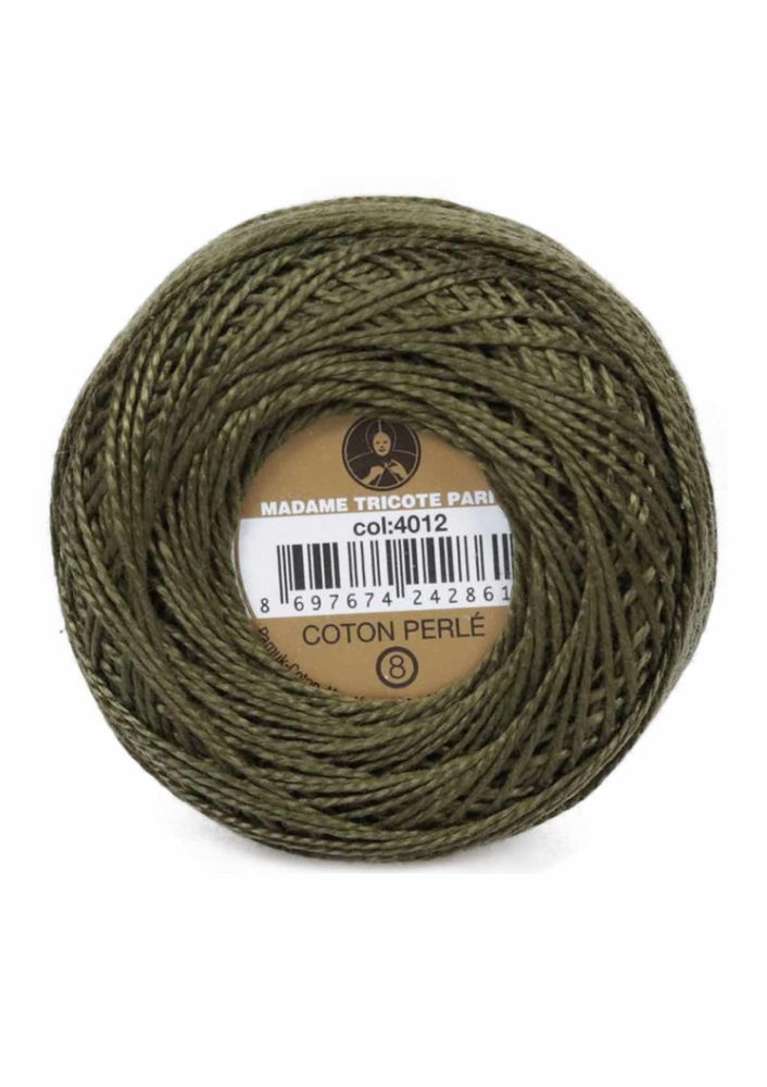 Mercerized Embroidery Thread Ören Bayan №8 | 4012