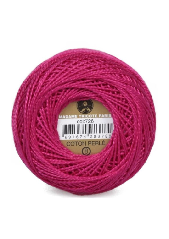 Mercerized Embroidery Thread Ören Bayan №8 | 726