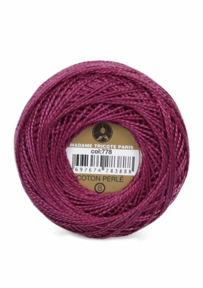 Mercerized Embroidery Thread Ören Bayan №8 | 778