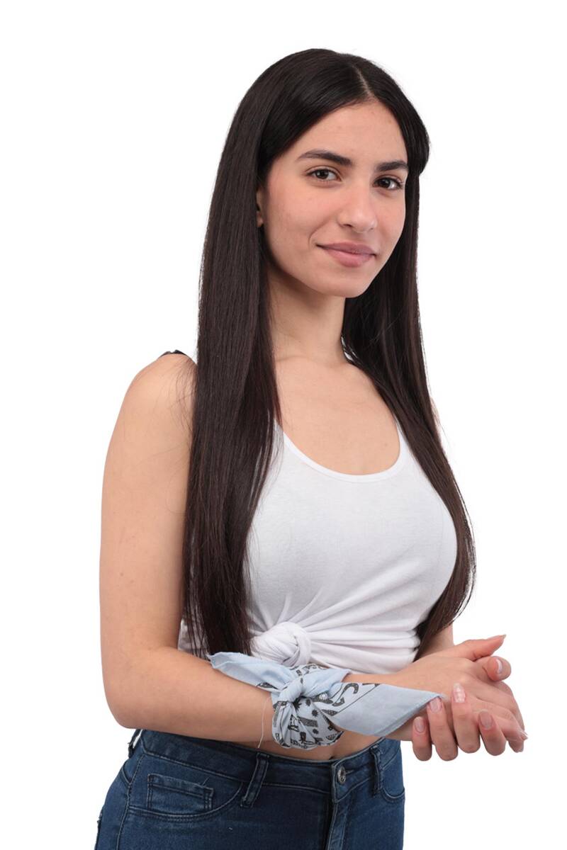 Desenli Bandana | Bebe Mavi