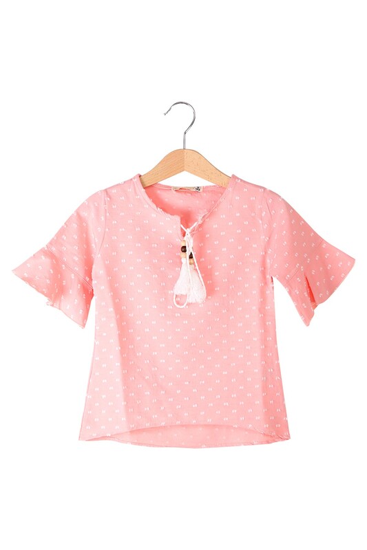 BONİBON'S - Girl Patterned Tunic | Powder