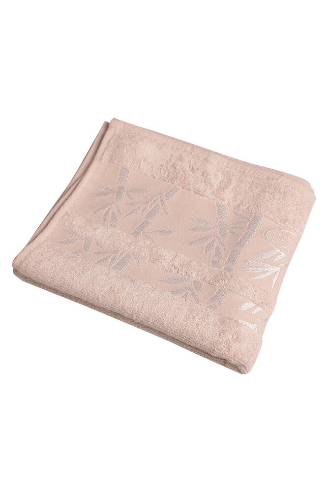 Nakışlı Bambu El ve Yüz Havlusu 50*90 | Bej Nakışlı Bambu El ve Yüz Havlusu 50*90 | Bej