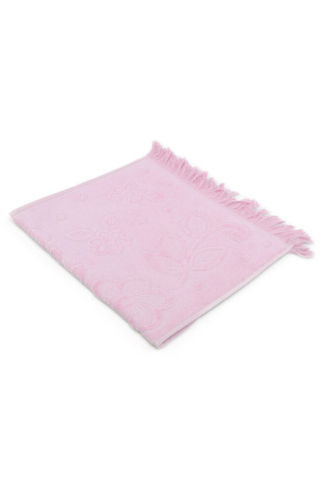 Kardelen İşlemelik El Havlusu 9848 | Pembe