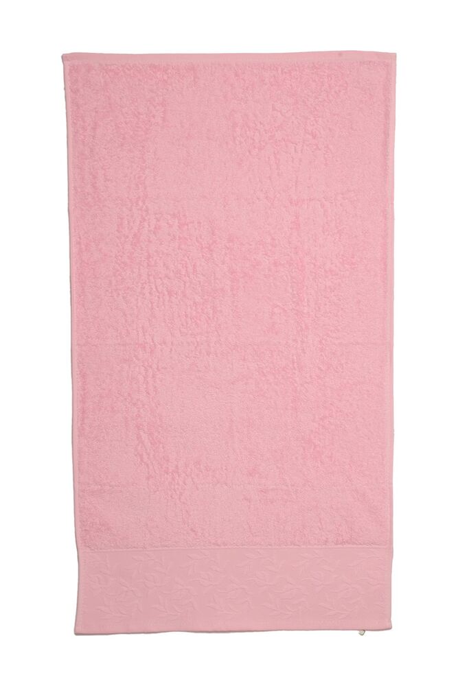 Bukle Jakarlı El ve Yüz Havlusu 50*90 7117-1 | Pembe