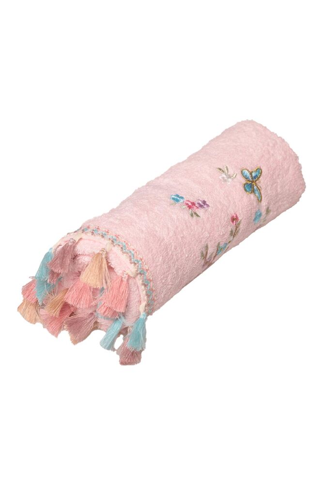 Masal Saçaklı El Ve Yüz Havlusu 50*90 1315 | Pembe