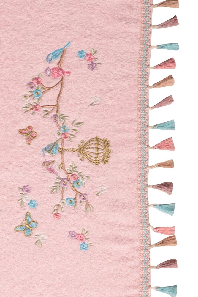 Masal Saçaklı El Ve Yüz Havlusu 50*90 1315 | Pembe
