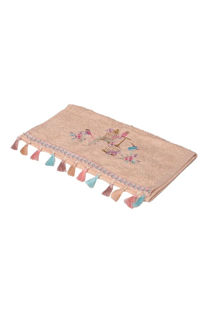 Masal Saçaklı El Havlusu 30*50 1379 | Bej