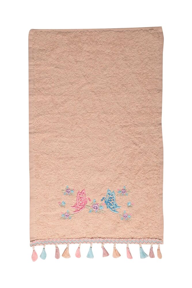 Masal Saçaklı El Havlusu 30*50 1379-1 | Bej