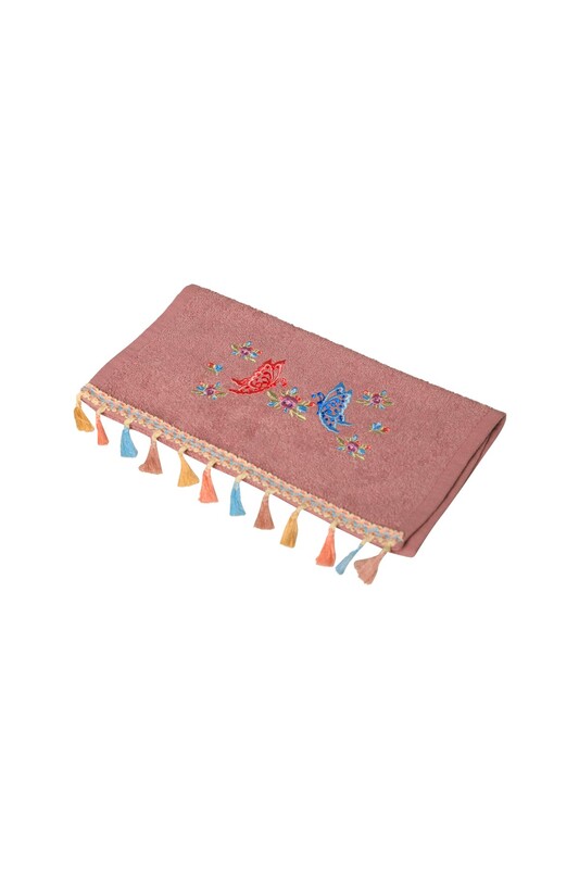 NEW HOME - Masal Saçaklı El Havlusu 30*50 1379-1 | Pembe