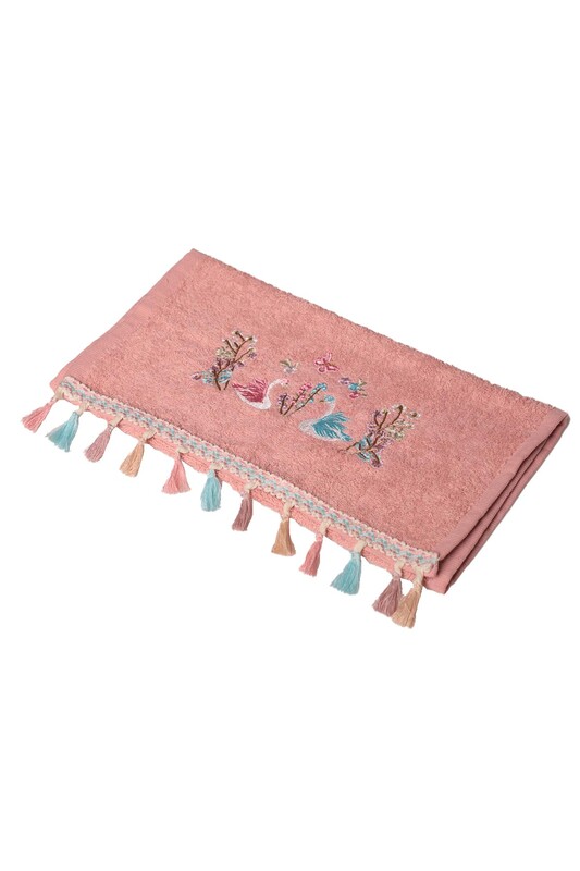 NEW HOME - Masal Saçaklı El Havlusu 30*50 1379-2 | Pembe