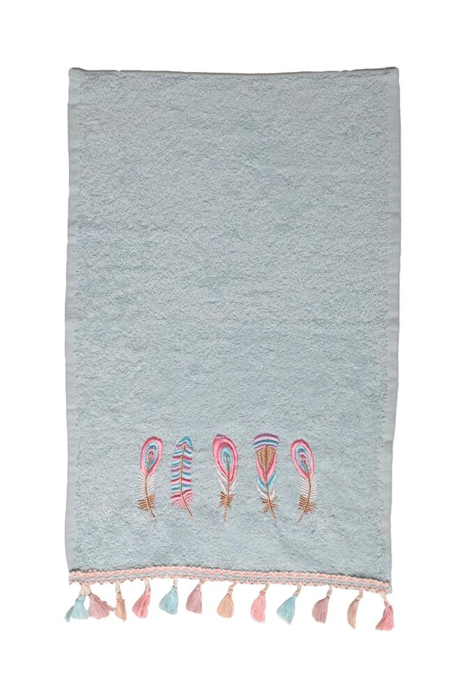Masal Saçaklı El Havlusu 30*50 1379-3 | Mavi
