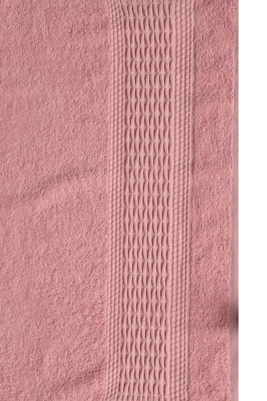 El Ve Yüz Havlusu 50*90 cm 1100-2 | Pembe - Thumbnail