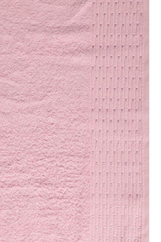 El Ve Yüz Havlusu 50*90 cm 1100-1 | Pembe - Thumbnail