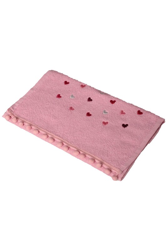 Tanem - Ponponlu El Havlusu 30*50 0192 | Pembe