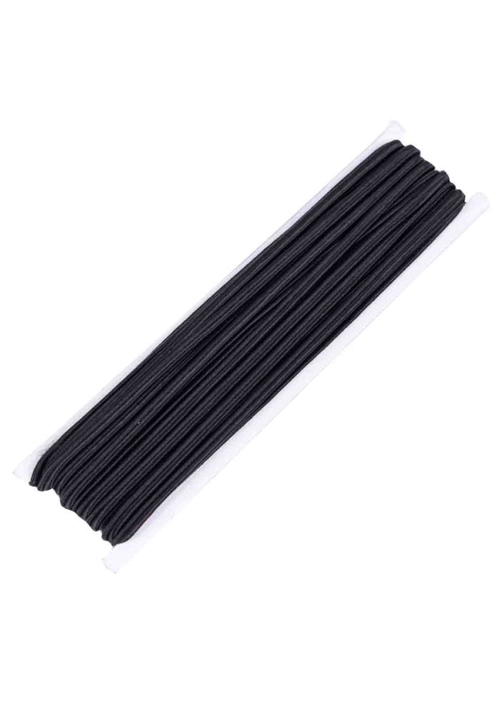 Tek-iş Yassı Lastik 4 mm 856 | Siyah