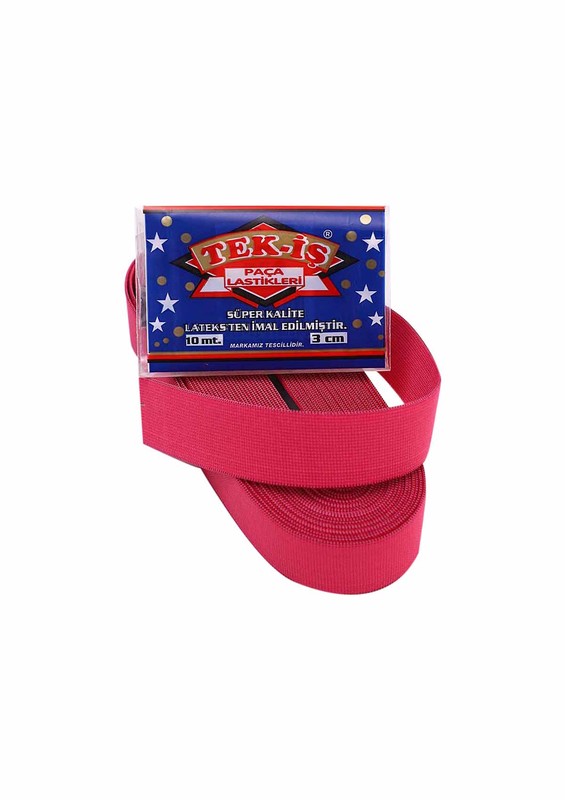 TEK-İŞ - Tek İş Yassı Lastik 3 Cm 157 | Pembe