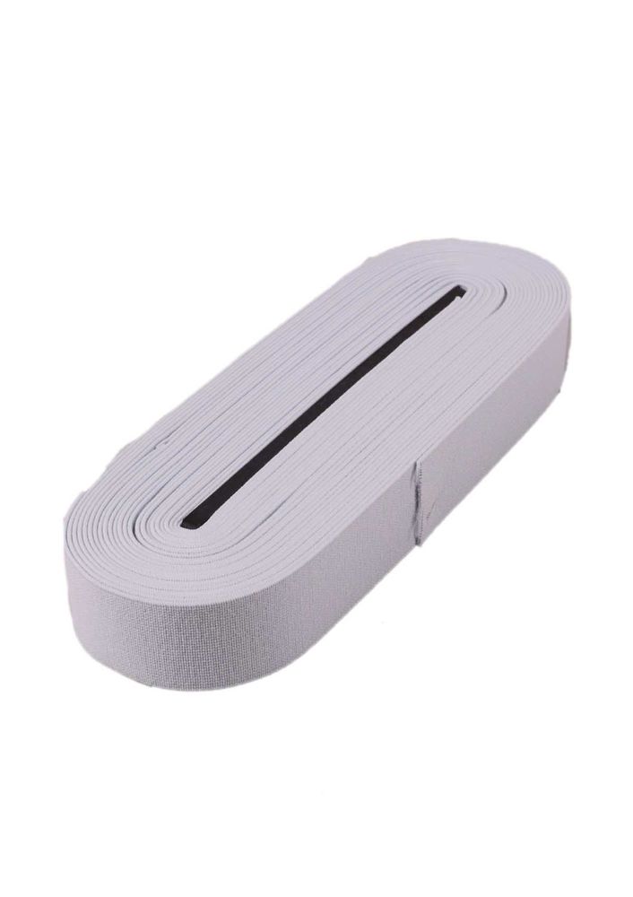 Tek-iş Yassı Lastik 3 Cm 865 | Beyaz