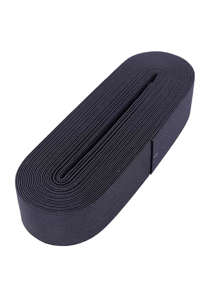 Tek-iş Yassı Lastik 4 Cm Siyah