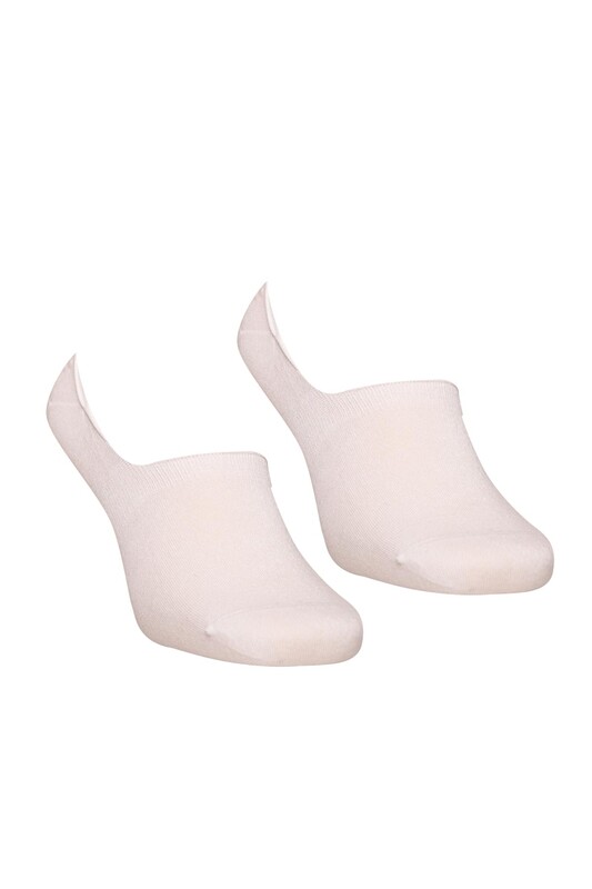 BROX - Erkek Bamboo Babet Çorabı 10400 | Beyaz