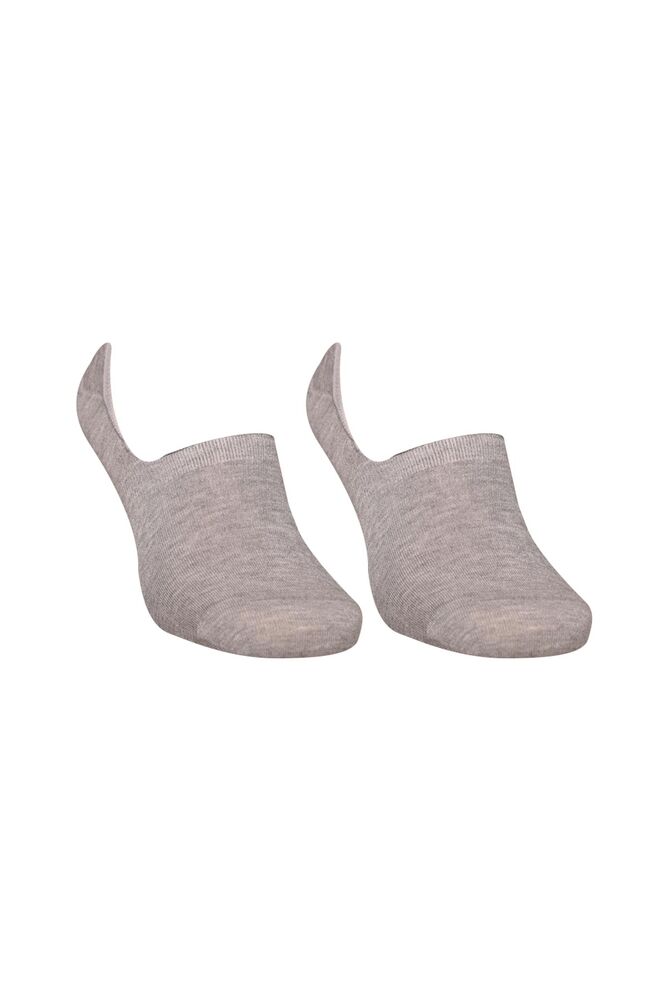Erkek Bamboo Babet Çorabı 10400 | Gri