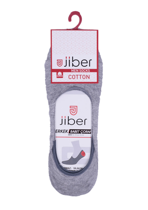 Jiber Babet Çorap 7100 | Gri - Thumbnail