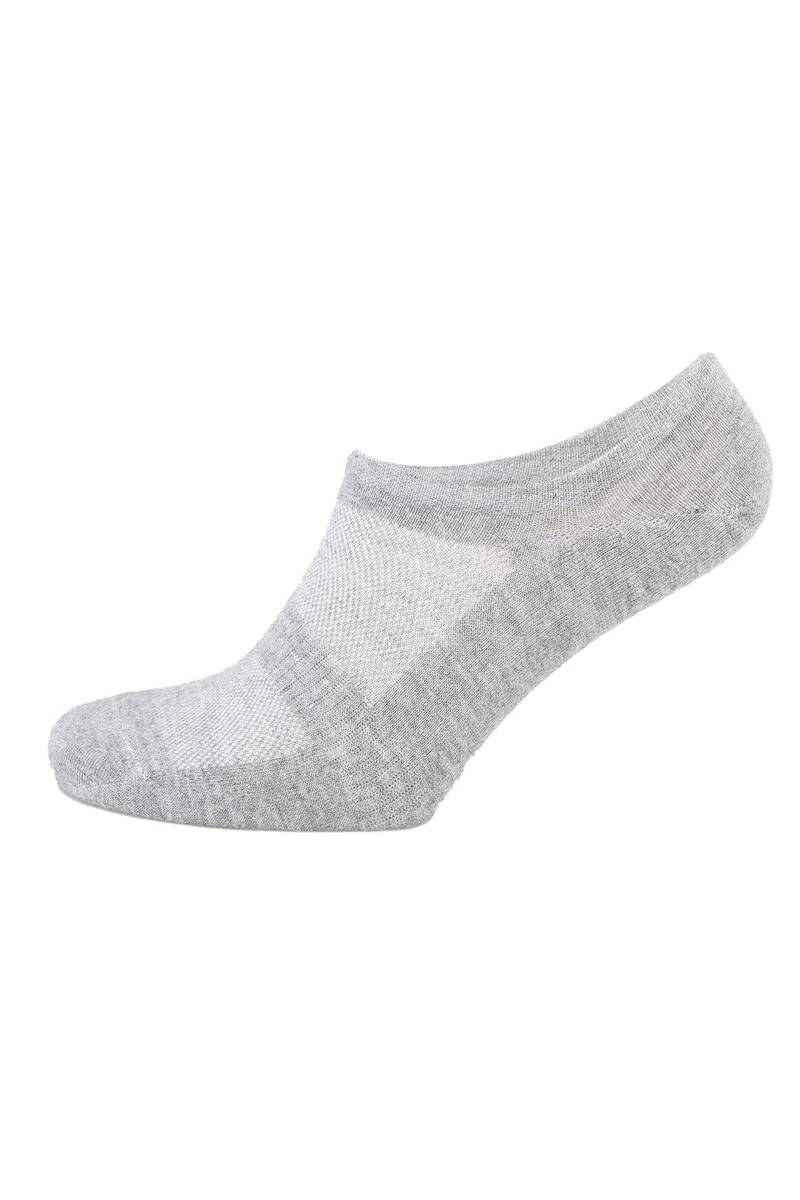 Erkek Bambu Sneakers Çorap 10808 | Gri