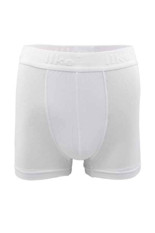 İLKE - İlke Lycra Boxer 007 | Beyaz