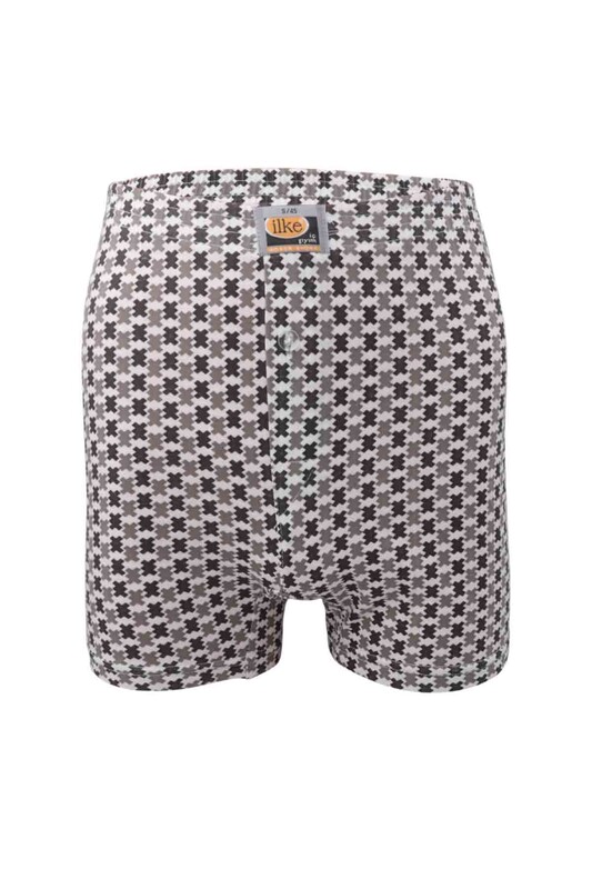 İLKE - İlke Emprime Boxer 001 | Beyaz Siyah