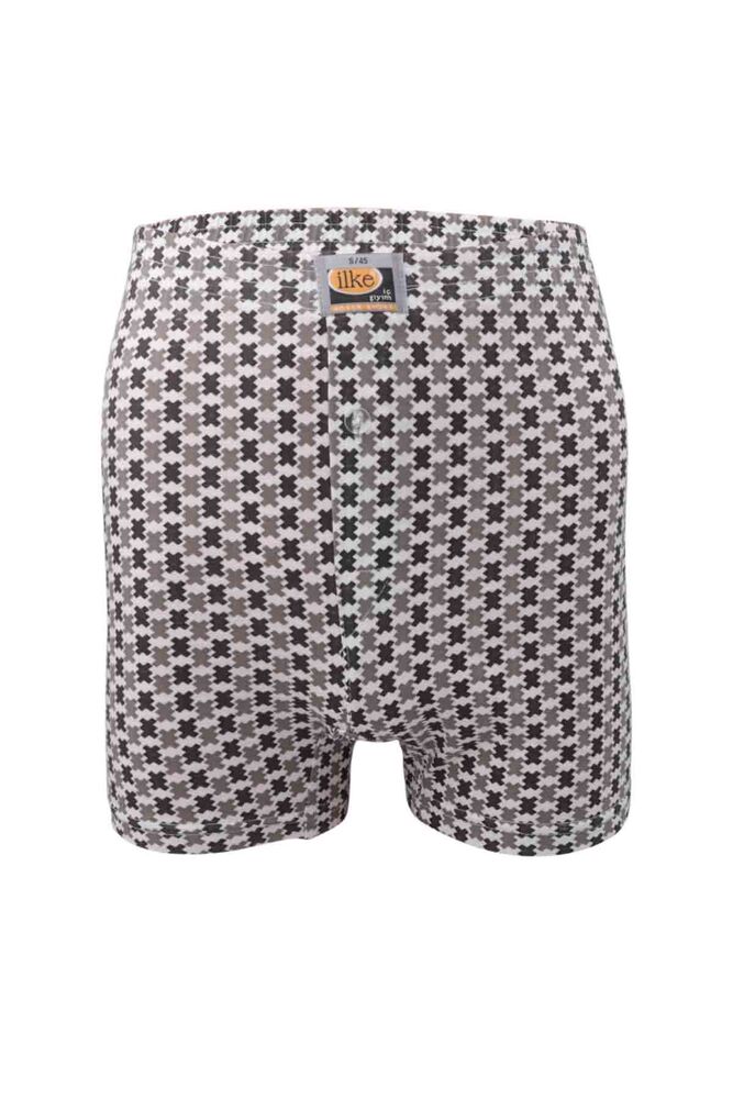 İlke Emprime Boxer 001 | Beyaz Siyah