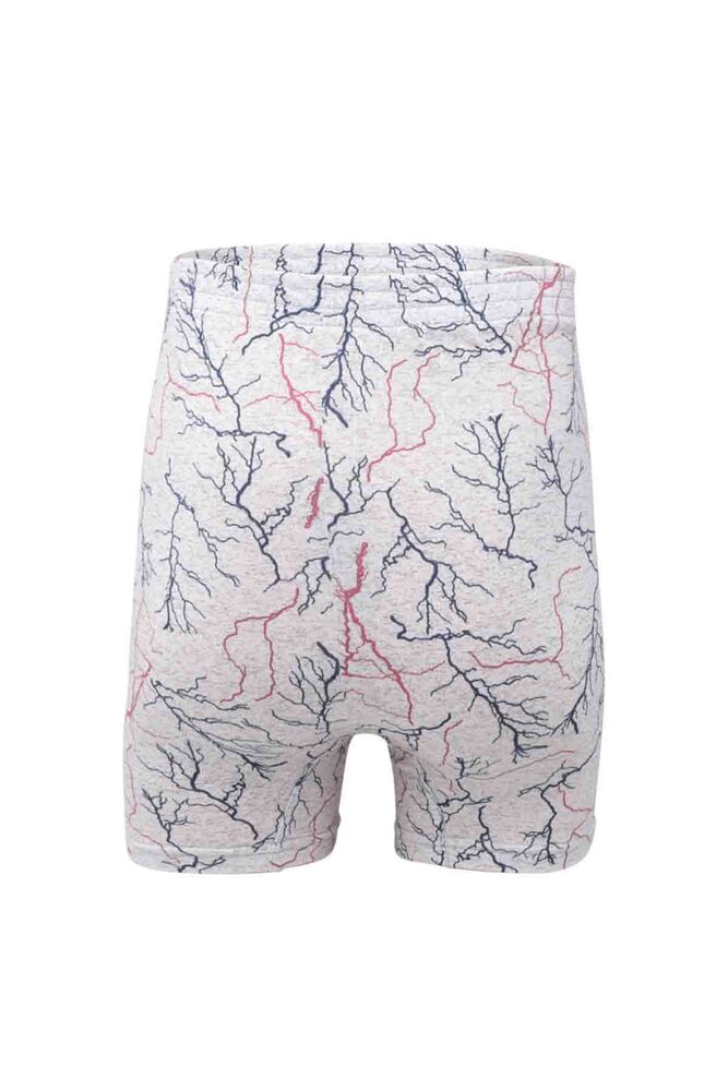 İlke Desenli Boxer 001 | Gri