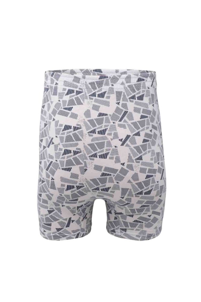İlke Desenli Boxer 043 | Mavi