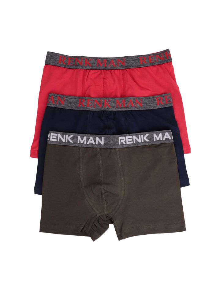 Simisso Boxer 3 'lü 118 | Karışık
