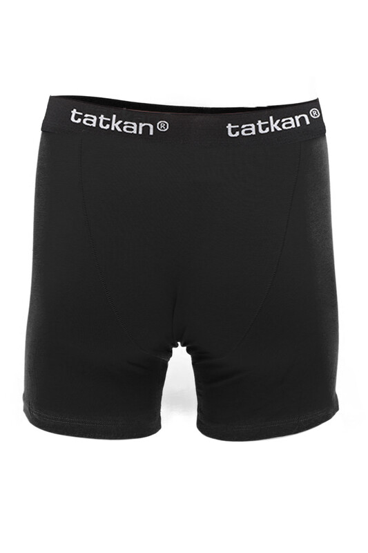Tatkan Erkek Penye Modal Boxer | Siyah - Thumbnail