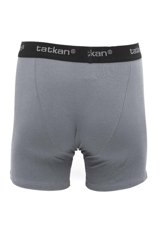Tatkan Erkek Penye Modal Boxer | Açık Gri - Thumbnail