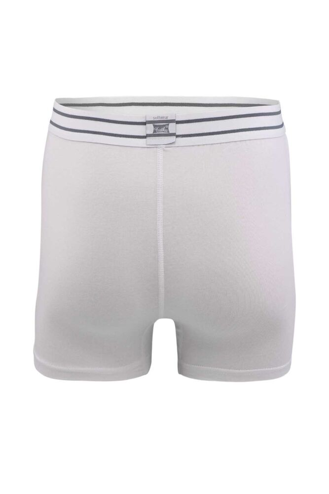 Tutku Biyeli Likralı Erkek Boxer 115 | Beyaz