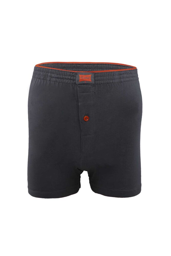 Tutku Penye Düz Boxer 117 3'lü Paket | Füme