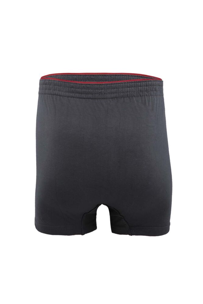 Tutku Penye Düz Boxer 117 3'lü Paket | Füme