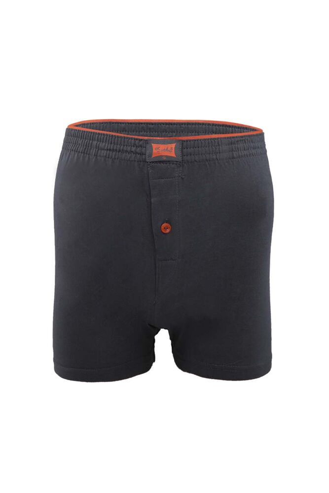 Tutku Penye Düz Boxer 117 3'lü Paket | Füme
