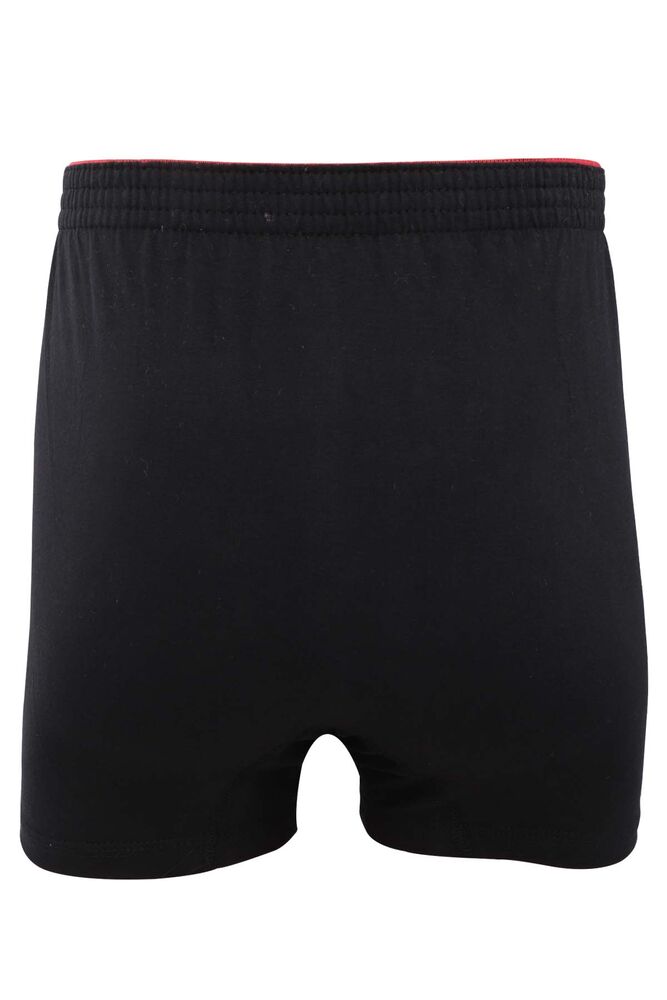 Tutku Penye Düz Boxer 117 6 lı Paket | Siyah