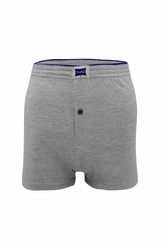 TUTKU - Tutku Penye Düz Boxer 117 | Gri