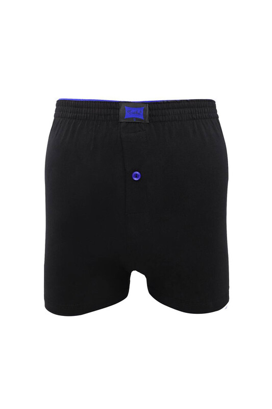 TUTKU - Tutku Penye Düz Boxer 117 | Siyah