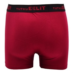 Tutku Elit Modal Elastan Spor Erkek Boxer 1252 | Bordo - Thumbnail