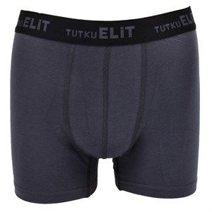 Tutku Elit Modal Elastan Spor Erkek Boxer 1252 | Füme