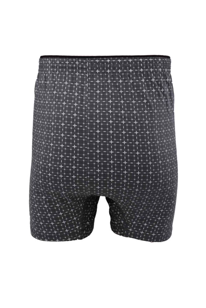 Tutku Elit Havlu Bel Desenli Erkek Boxer 1102 | Füme