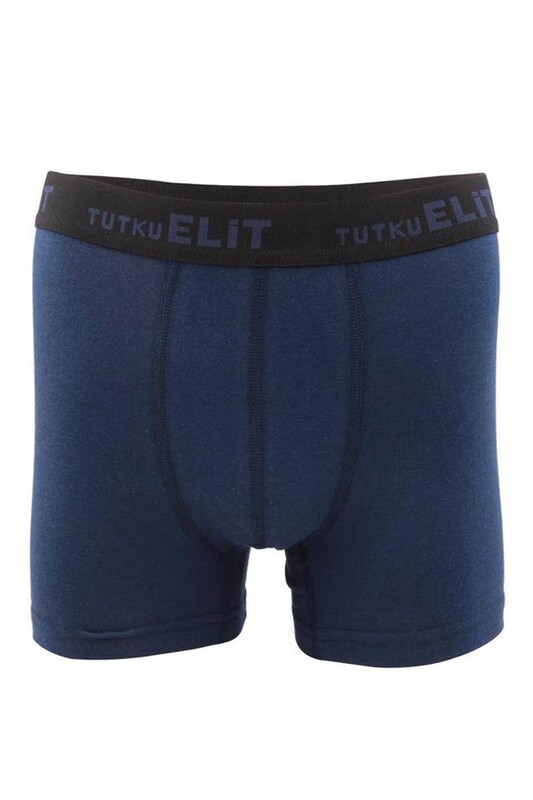 TUTKU ELİT - Tutku Elit Modal Elastan Spor Erkek Boxer 1252 | Lacivert
