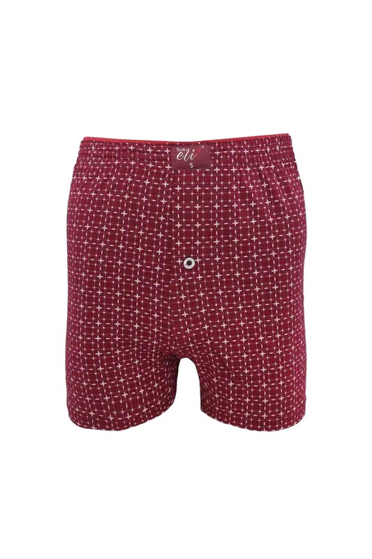 TUTKU ELİT - Tutku Elit Havlu Bel Desenli Erkek Boxer 1102 | Bordo